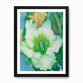 Georgia O'Keeffe - Cup of Silver Ginger Art Print