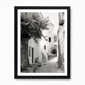 Bodrum, Turkey, Photography In Black And White 6 Art Print