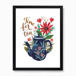 Time For Tea Art Print