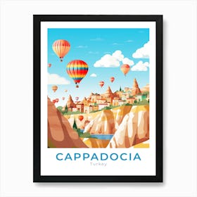 Turkey Cappadocia Travel Art Print