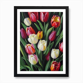 Tulips  Flower Art Print