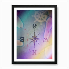 Sea compose Art Print