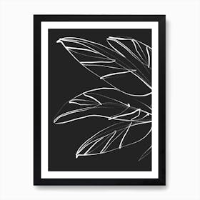 Banana Leaves Art Print