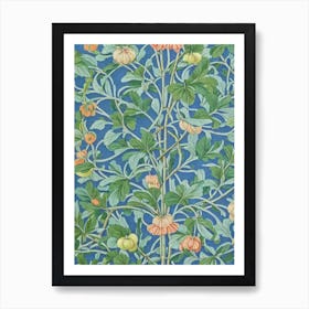 Quince 2 tree Vintage Botanical Affiche