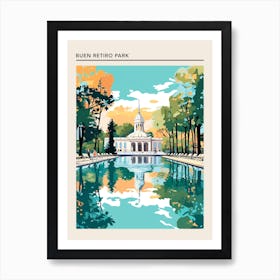 Buen Retiro Park Buenos Aires Argentina 4 Art Print