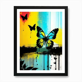 Butterfly Painting 88 Art Print