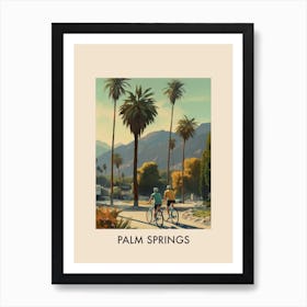 Palm Springs, Usa 3 Vintage Travel Poster Art Print