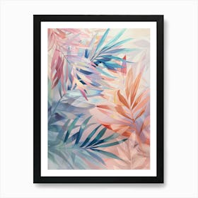 Tropical Leaves 47 Art Print