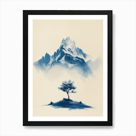 Lone Tree 4 Art Print