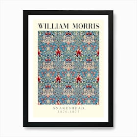 William Morris Snakehead Art Print