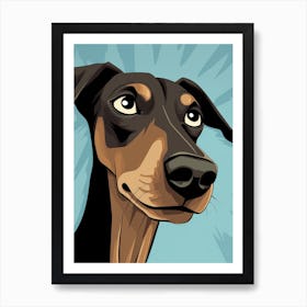 Doberman Pinscher 12 Art Print