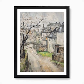 Stow On The Wold (Gloucestershire) Painting 1 Art Print