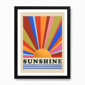 Sunshine Art Print