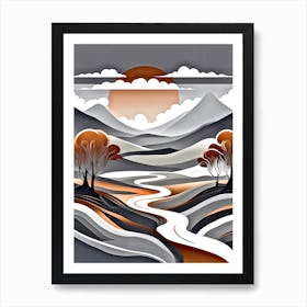 Scotland Landscape Art Print