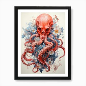 Octopus Art Print