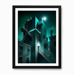 Dark City Art Print