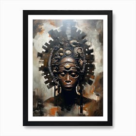 African Woman Art Print