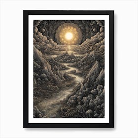 Ethereal Landscape 1 Art Print