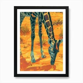 Giraffe 121 Art Print