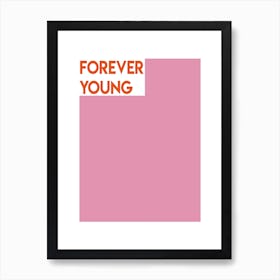 Forever Young Bob Dylan Inspired Retro Art Print