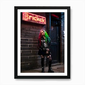 The Return Of Pretty Punk Girl ~Reimagined 20 Art Print