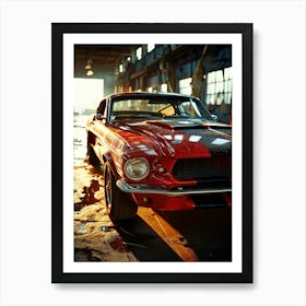 Ford Mustang 14 Art Print