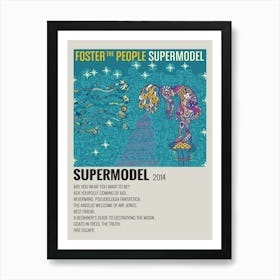 Supermodel 2014 Poster Art Print