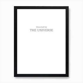 Universe Movie Quote Art Print