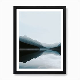 Mountain Lake Reflection Art Print