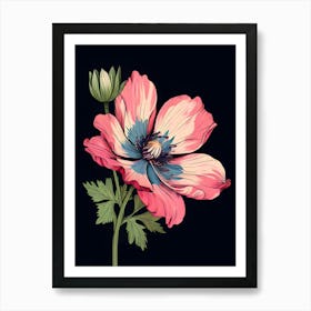 Anemone Flower 2 Art Print