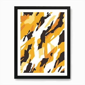 Camouflage Pattern 9 Art Print