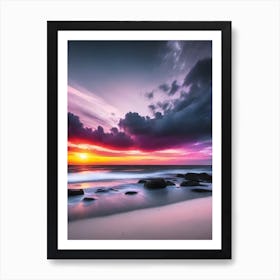 Sunset At The Beach 540 Poster