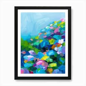 Abstract Of Flowers 8 Art Print