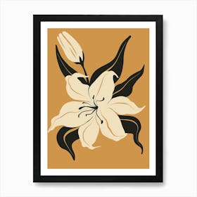 Lily Flower Art Print
