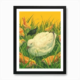 Flock Of Birds 3 Art Print