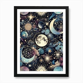 Lunar Magic Art Print