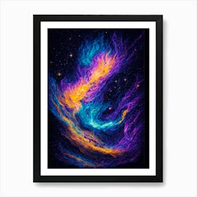 Modern Space Art Print