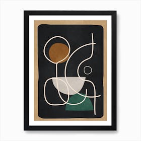 Floating Abstraction 3 Art Print