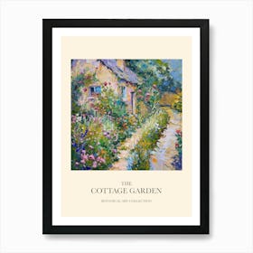 Bloom Ballet Cottage Garden Poster 3 Art Print