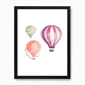 Hot Air Balloons Art Print