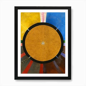 Hilma Af Klint - Altarpiece No. 3 Group X 1915 High Resolution Art Print