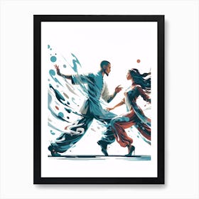 Chinese Dance Art Print