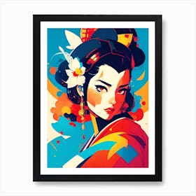 Geisha 97 Art Print