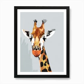 Giraffe 155 Art Print