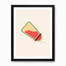 Watermelon Sugar Art Print