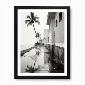 Puerto Rico, Black And White Analogue Photograph 3 Art Print