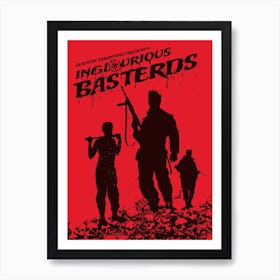 Inglourious Basterds Movie Art Print