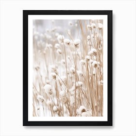 White Flowers Photography 1 Art Print