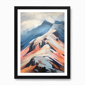 Helvellyn England 1 Mountain Painting Art Print