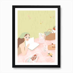 Summer Picnic Art Print